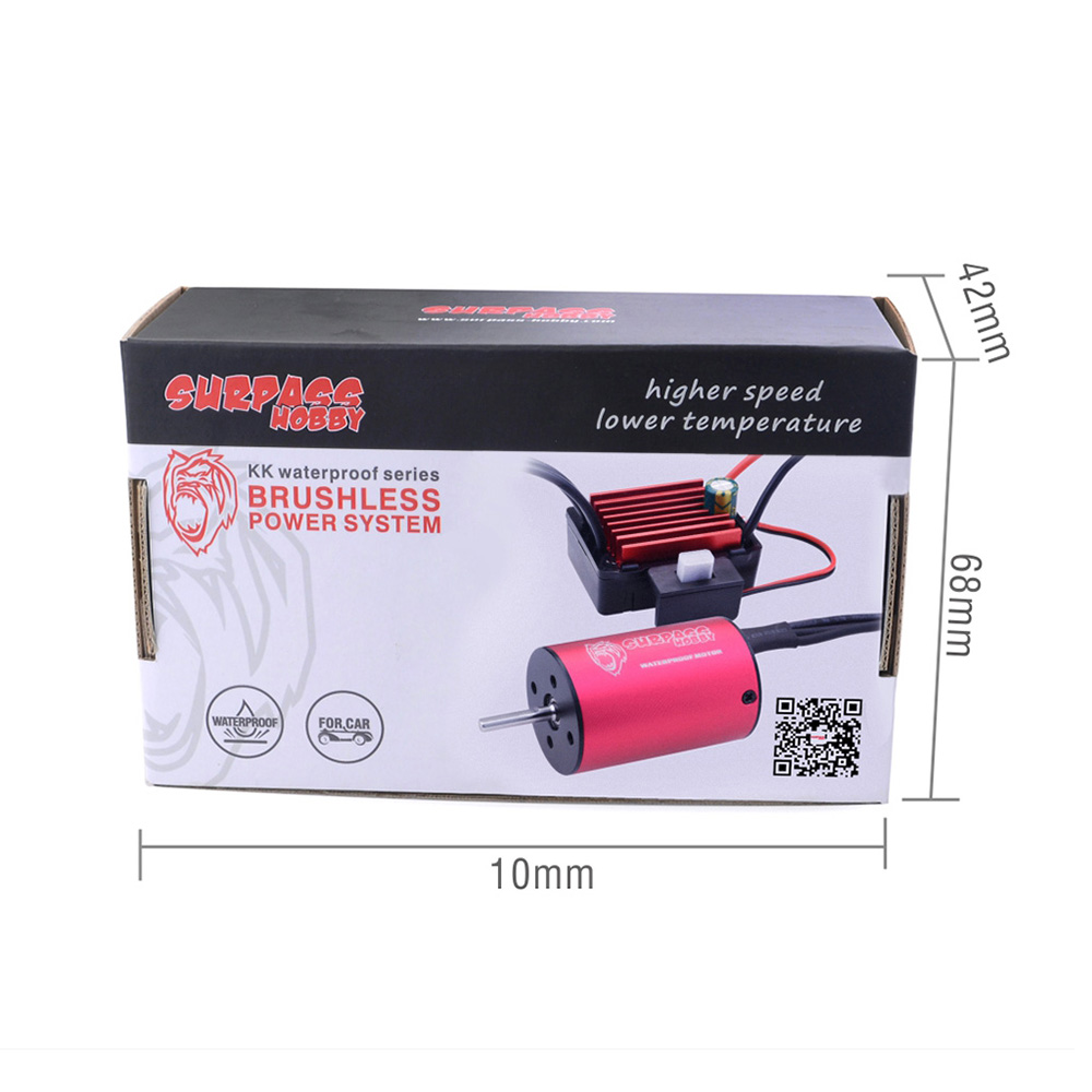 Surpass-Hobby-Diamond-Seriers-Wasserdichter-2040-3200KV-Brushless-Motor-mit-35A-ESC-fuumlr-116-118-R-1939203-10